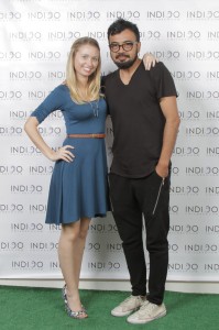 Indigo Children Launch Party Green Carpet Taylor Angel Saul Escobar