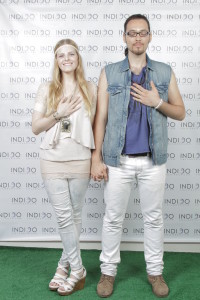 Indigo Children Launch Party Green Carpet Ava and Angelo